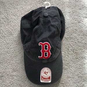 Boston Red Sox hat, size large
